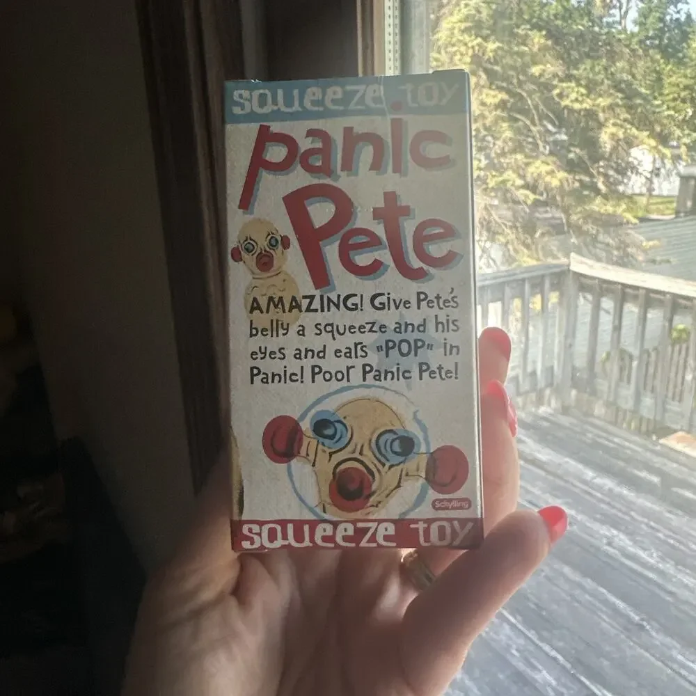 Schylling Original Panic Pete Squeeze Toy By Makers Of Needoh